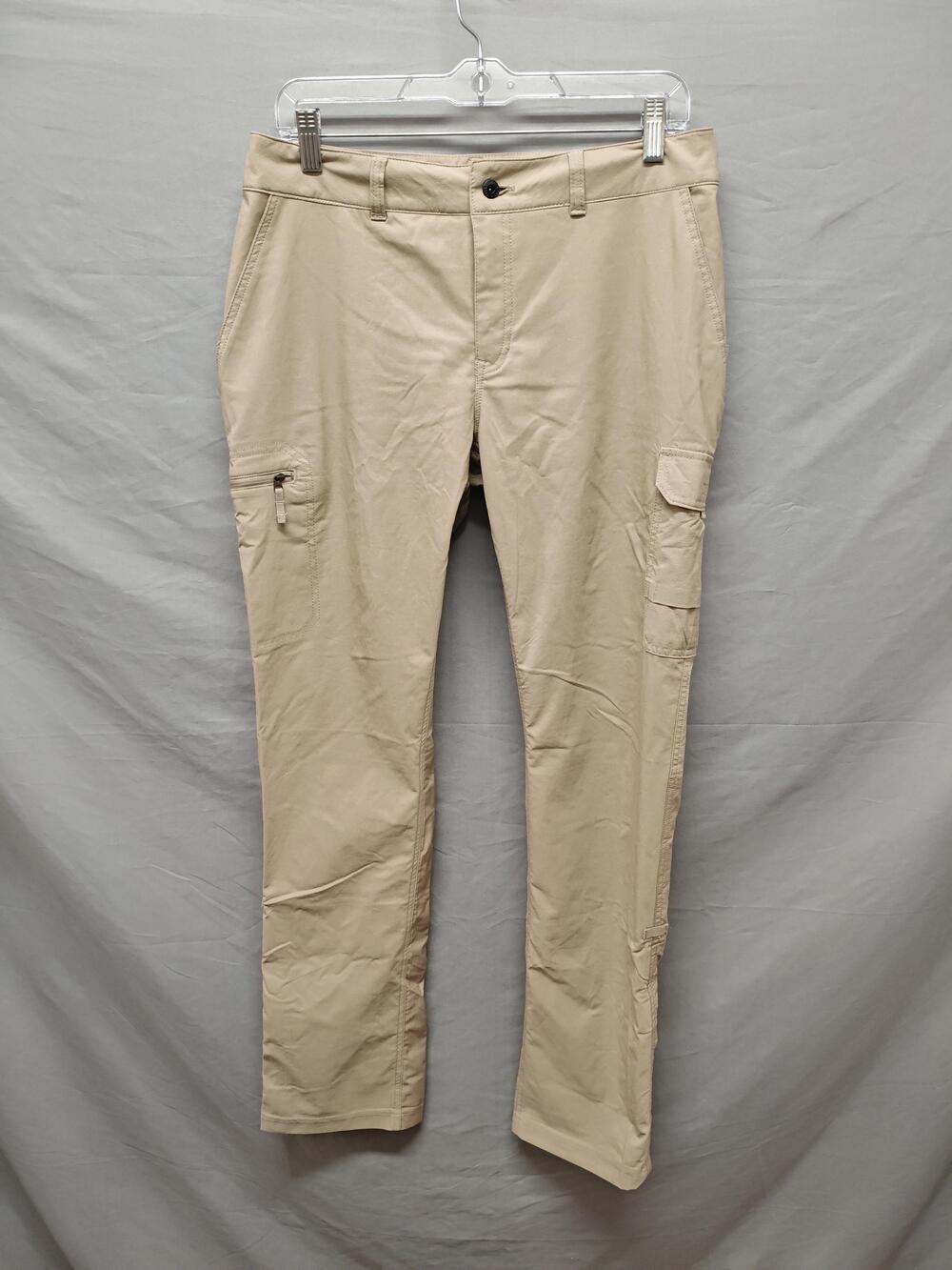 The North Face Pants Womens 8 Khaki Slim Fit Hiking Cargo Nylon Stretch Outdoor